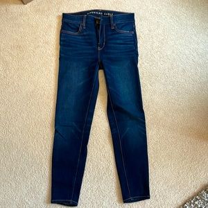 American eagle high rise stretchy jeans size 2
